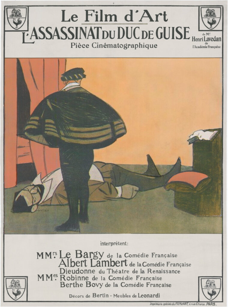 affiche de film « l'assassinat du duc de guise »